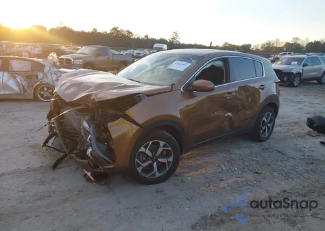 2021 Kia Sportage Lx из США, поврежденный, VIN KNDPMCAC5M7847784